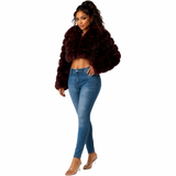 Rich Girl Energy Faux Fur Jacket