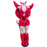 Devilishly Preety Halter & Mini Skirt Set