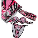 Puccii Bikini Skirt Set