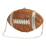 Crystal Football Purse