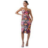 Blooming Luxe Sequin Midi Dress