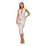 Garden Muse Midi Dress