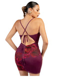 After Dark Bloom Mini Dress