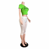 Summer Pop Capri Pants