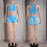 No hard feelings shorts set