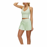 Halter Tennis Skirt Set