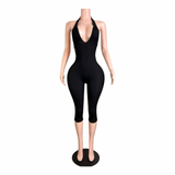 Summer Pop Capri Jumpsuit