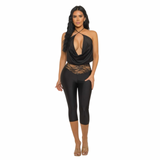 Lace Capri Set