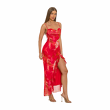 Preety Crimson Escape Maxi