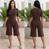Effortless Energy Capri Set