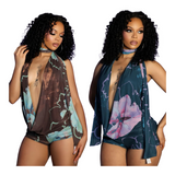 Preety Pressure Romper Set