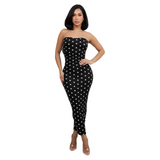 Polka Midi Dress