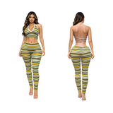 Preety stripe muse set