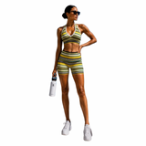 Color Pop Lace Up Set