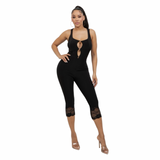 Preety After Hours Lace Capri Jumpsuit