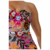 Blooming Luxe Sequin Midi Dress