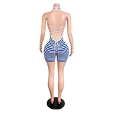 Fun In The Sun Striped Romper
