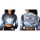 Born of stardust cropped jacket