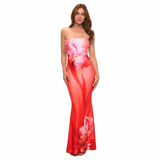 Hibiscus Heat Maxi Dress