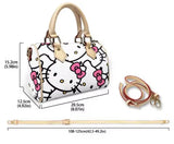 Hello Kitty Bow Duffle Purse
