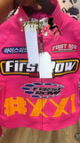 Pink Motorsport racer jacket