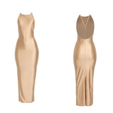 Soft Luxe Beaded Back Maxi