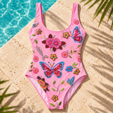 Enchanted Garden Beaded One Piece