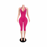 In Your Town Capri Jumpsuit