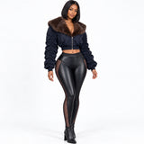 Statement Fur Collar Jacket