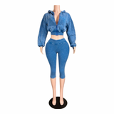 Preety Girly Capri Set