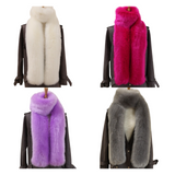Faux fur scarf