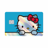 Hello Kitty Holographic Card Skin