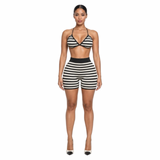 Coastal Crossback Stripe 3 Piece Set