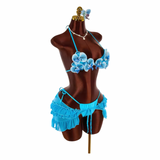 Ocean Breeze Orchid Bikini Set