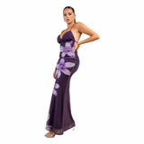 Lovely In Purple Maxi Dress