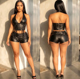Bad Intentions Faux Leather Set