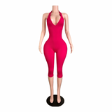 Summer Pop Capri Jumpsuit