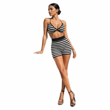 Coastal Crossback Stripe 3 Piece Set