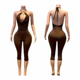 Main Attraction Capri Jumpsuit