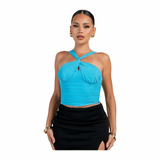 In A Twist Mesh Top