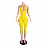 Summer Pop Capri Jumpsuit