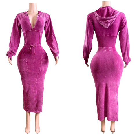 Preety hoodie dress