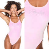 Y2K Playboy Bling Bodysuit