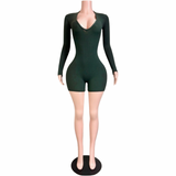 Preety After Hours Lace Up Romper