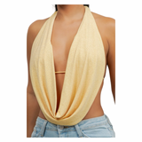 Preety Glitter Halter Top