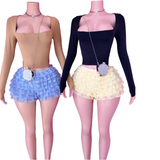 Flirty Ruffle Shorts