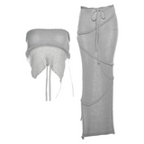 In The World Knit Skirt Set