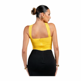 In A Twist Mesh Top