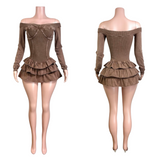 Tiara tier romper