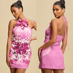 Preety in Orchid Flowers dress